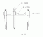 EXTRACTOR FORZA SERIE 9100 DE 2 PATAS